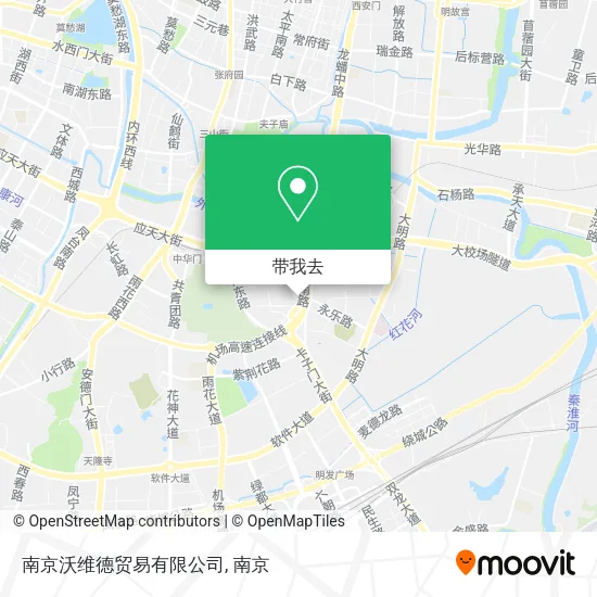 南京沃维德贸易有限公司地图