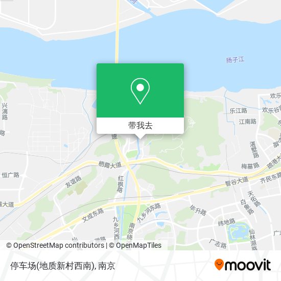 停车场(地质新村西南)地图
