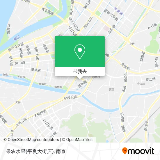 果农水果(平良大街店)地图