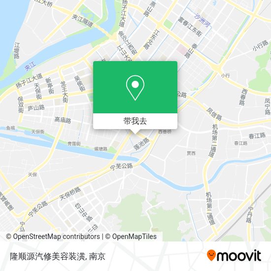 隆顺源汽修美容装潢地图
