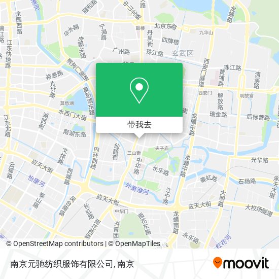 南京元驰纺织服饰有限公司地图
