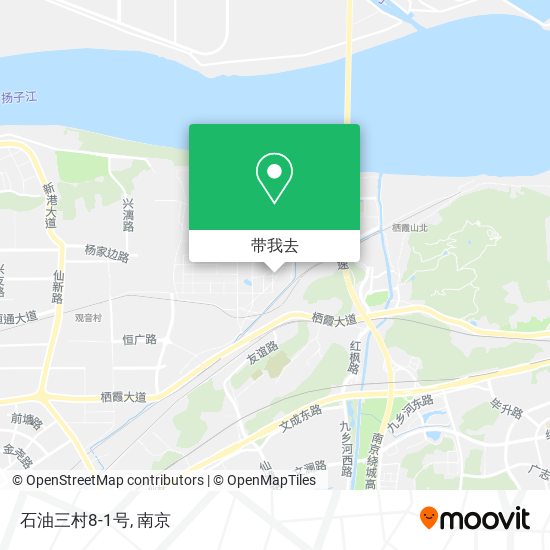 石油三村8-1号地图