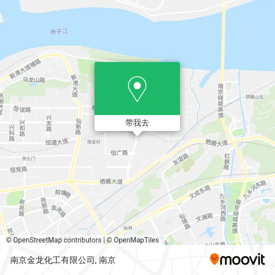 南京金龙化工有限公司地图