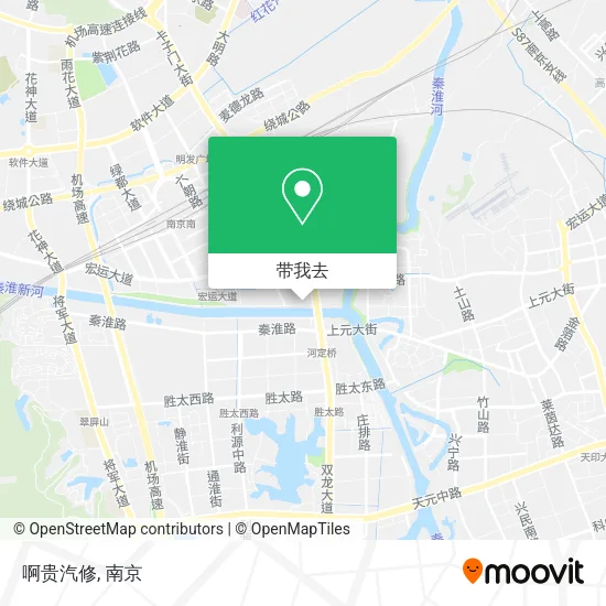啊贵汽修地图