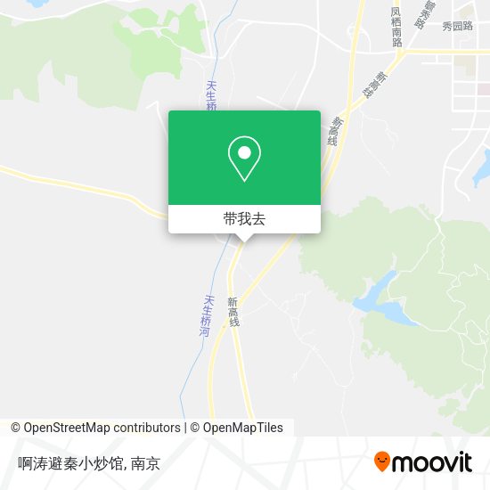 啊涛避秦小炒馆地图