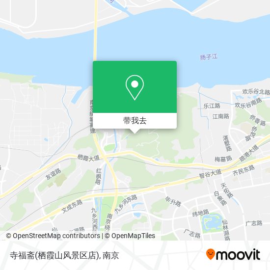 寺福斋(栖霞山风景区店)地图