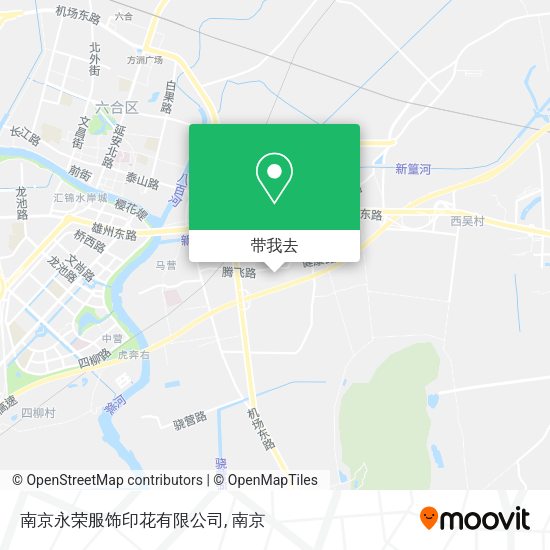 南京永荣服饰印花有限公司地图