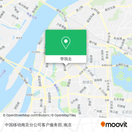 中国移动南京分公司客户服务部地图