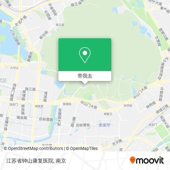 江苏省钟山康复医院地图