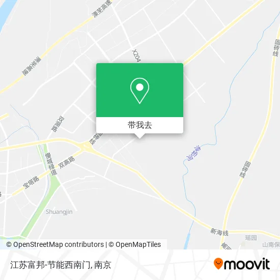江苏富邦-节能西南门地图