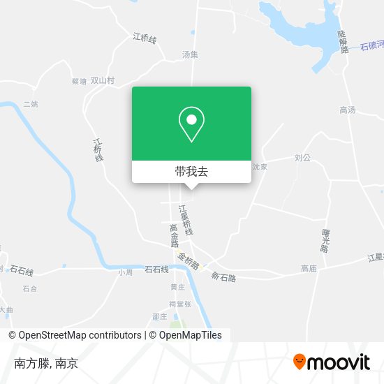 南方滕地图