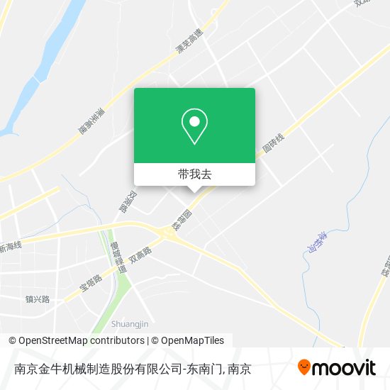 南京金牛机械制造股份有限公司-东南门地图