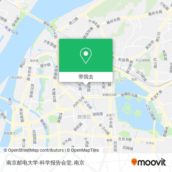 南京邮电大学-科学报告会堂地图