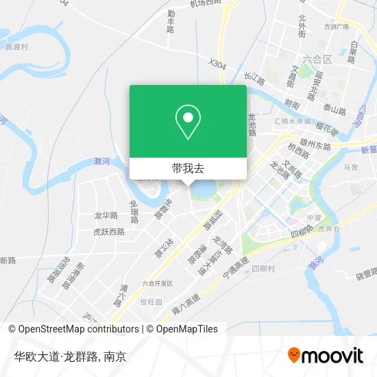 华欧大道·龙群路地图