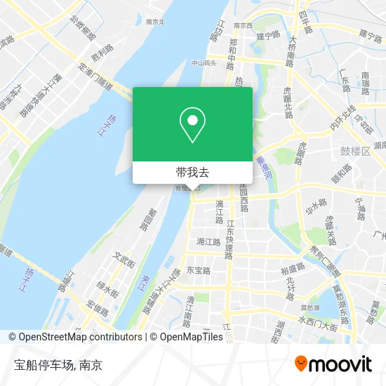 宝船停车场地图