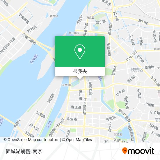 固城湖螃蟹地图