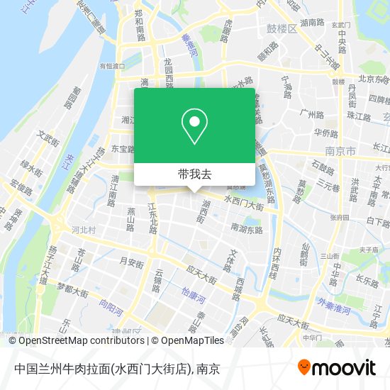 中国兰州牛肉拉面(水西门大街店)地图