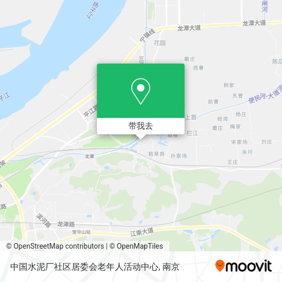 中国水泥厂社区居委会老年人活动中心地图