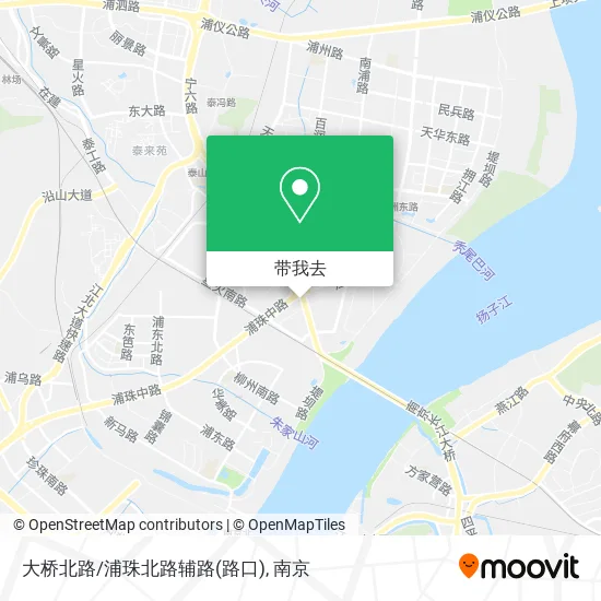 大桥北路/浦珠北路辅路(路口)地图