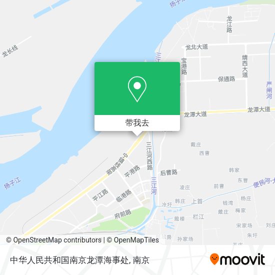 中华人民共和国南京龙潭海事处地图