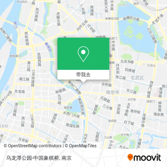 乌龙潭公园-中国象棋桥地图