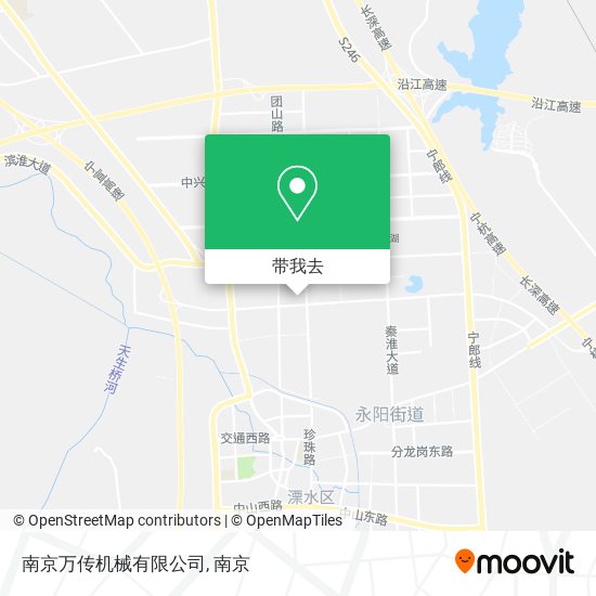 南京万传机械有限公司地图