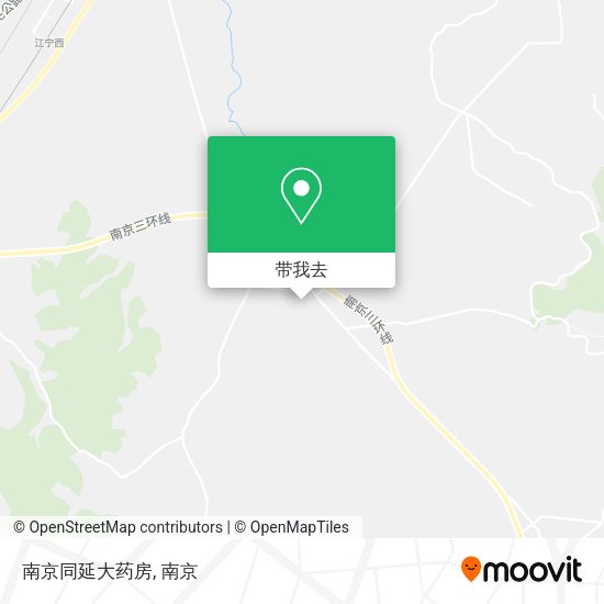 南京同延大药房地图