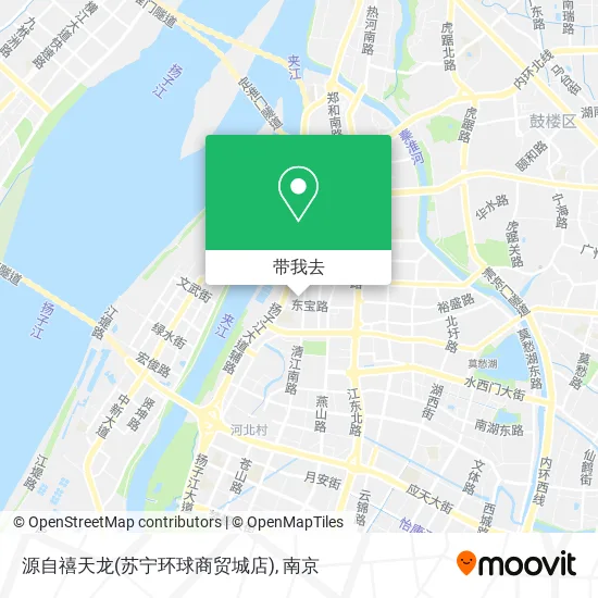 源自禧天龙(苏宁环球商贸城店)地图
