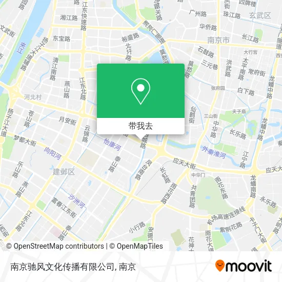 南京驰风文化传播有限公司地图