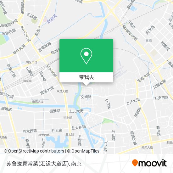 苏鲁豫家常菜(宏运大道店)地图