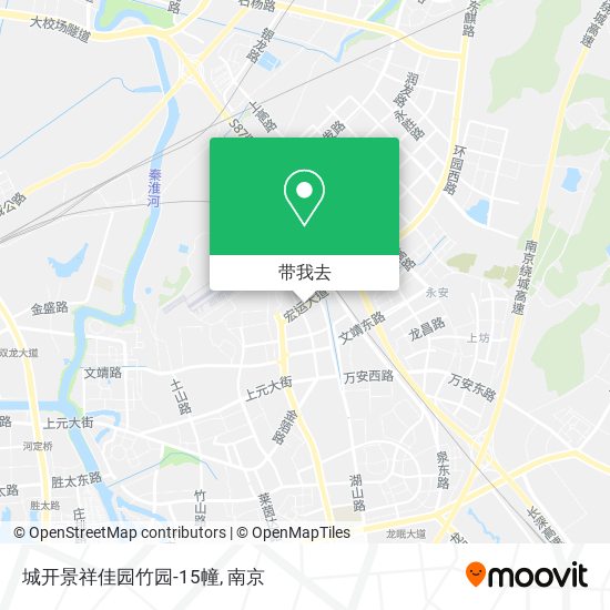 城开景祥佳园竹园-15幢地图