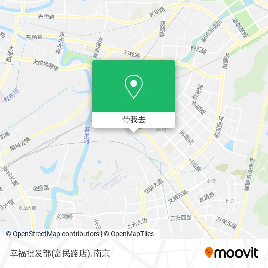 幸福批发部(富民路店)地图
