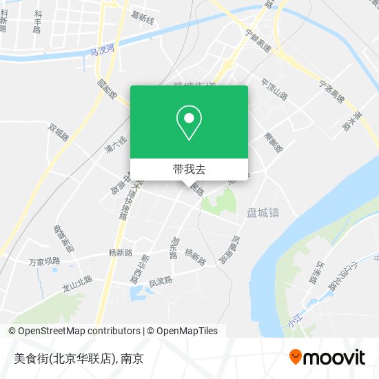 美食街(北京华联店)地图