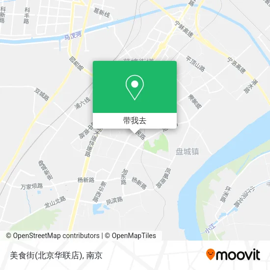 美食街(北京华联店)地图