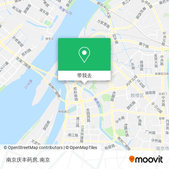 南京庆丰药房地图