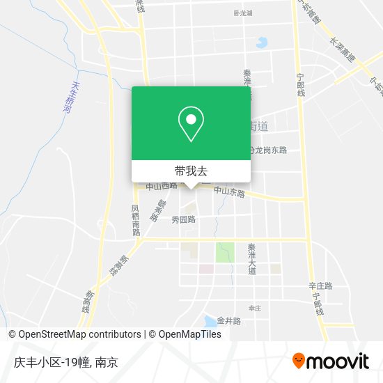 庆丰小区-19幢地图