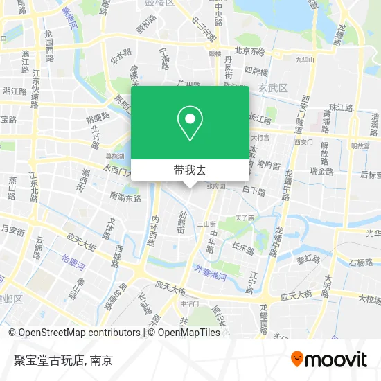 聚宝堂古玩店地图