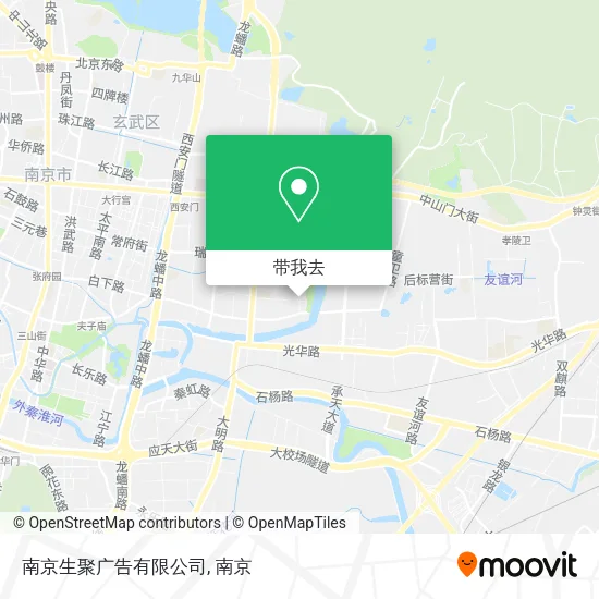 南京生聚广告有限公司地图