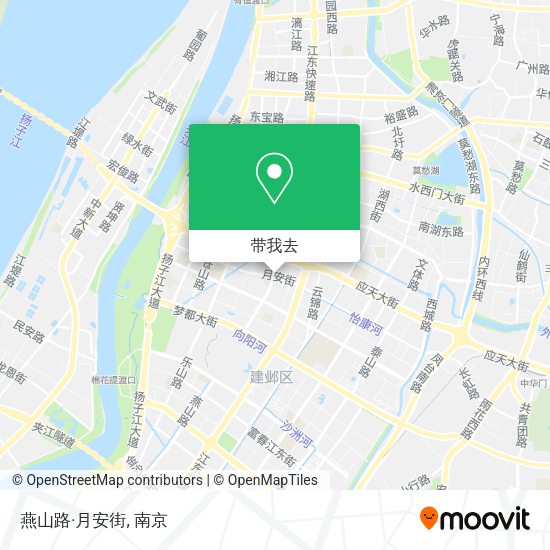 燕山路·月安街地图