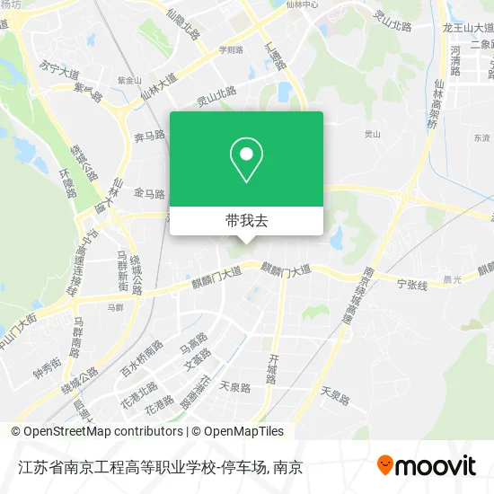 江苏省南京工程高等职业学校-停车场地图
