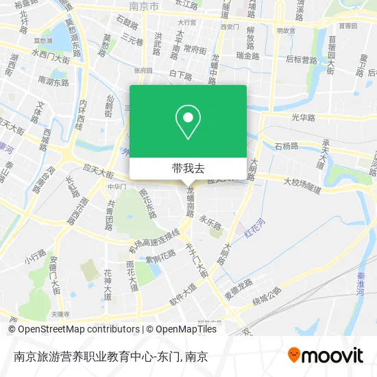 南京旅游营养职业教育中心-东门地图