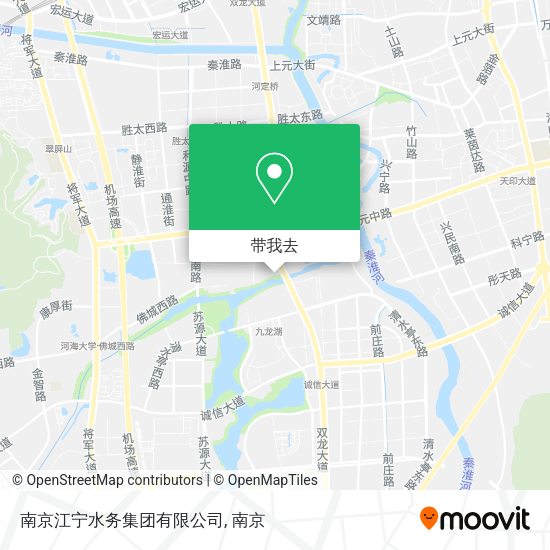 南京江宁水务集团有限公司地图