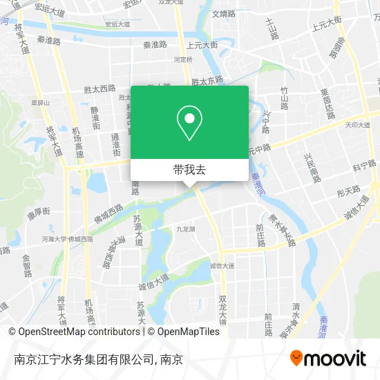 南京江宁水务集团有限公司地图
