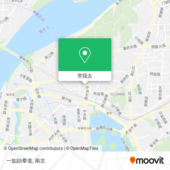 一如跆拳道地图