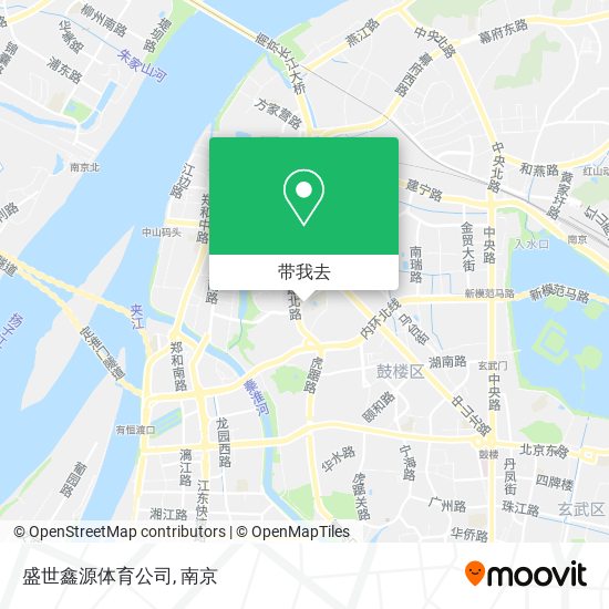 盛世鑫源体育公司地图