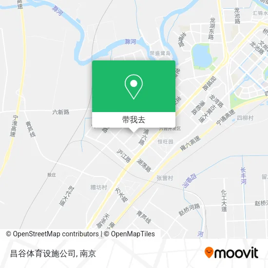 昌谷体育设施公司地图