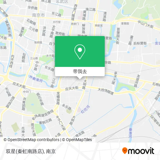 双星(秦虹南路店)地图