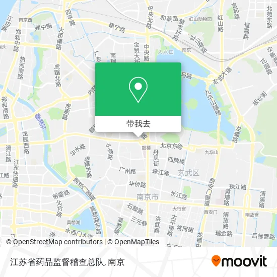 江苏省药品监督稽查总队地图