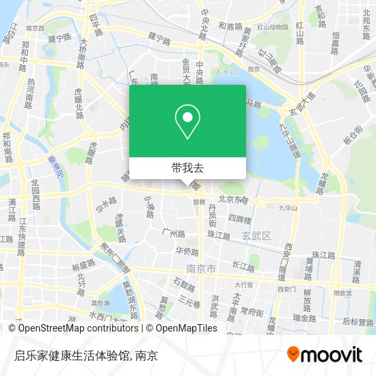 启乐家健康生活体验馆地图