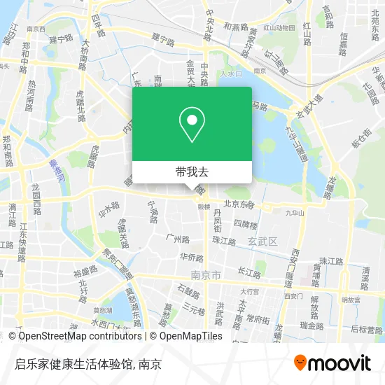 启乐家健康生活体验馆地图